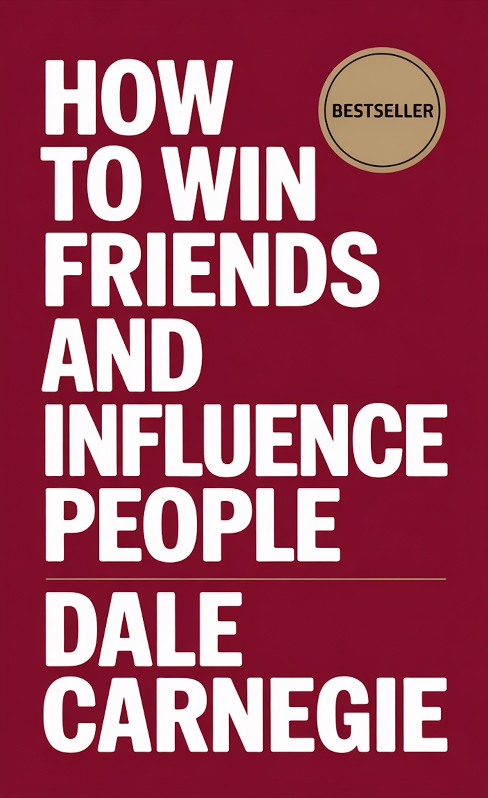 Cover of How to Win Friends and Influence People by Dale Carnegie