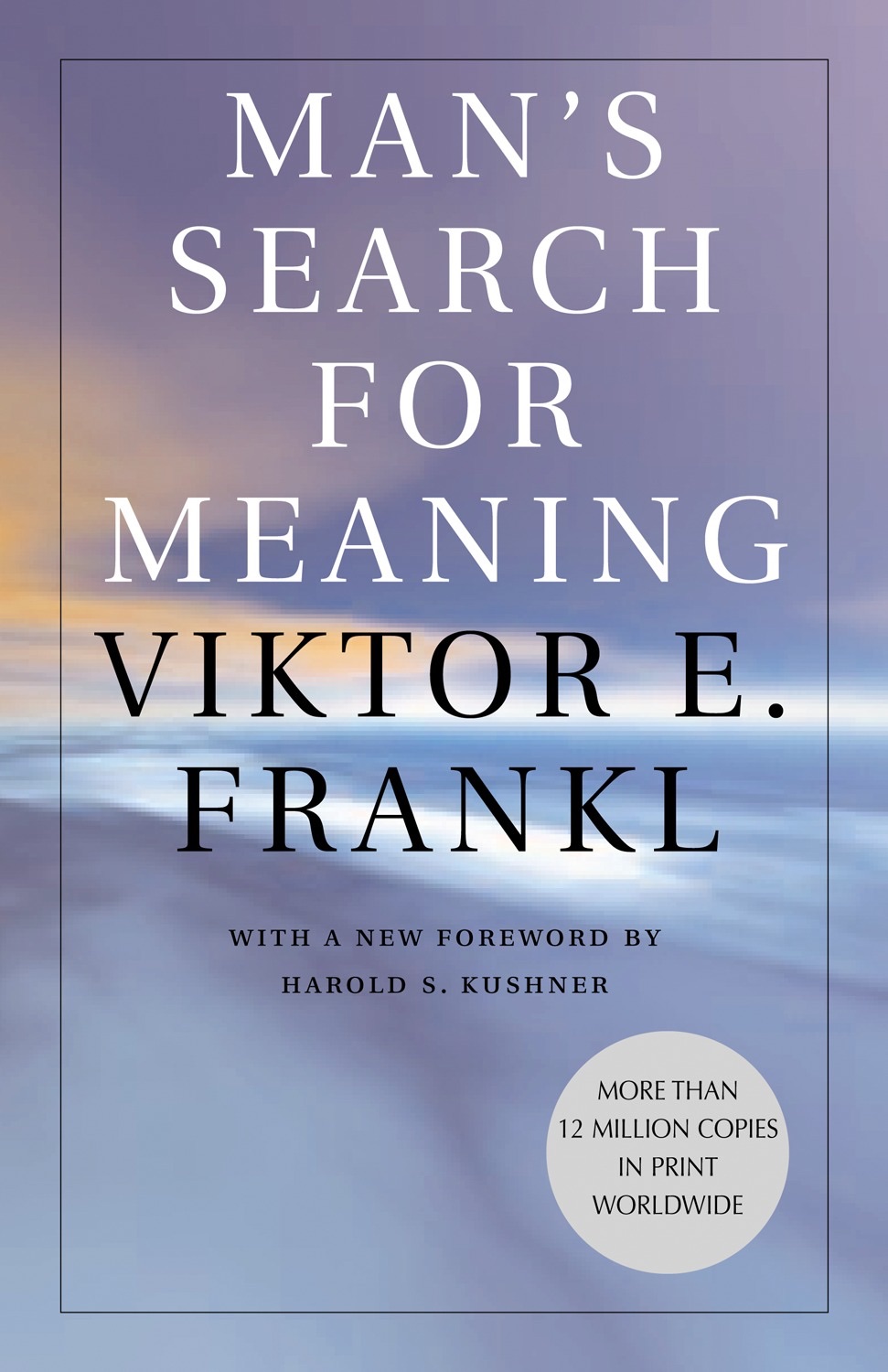 Cover of Man's Search for Meaning by Viktor E. Frankl