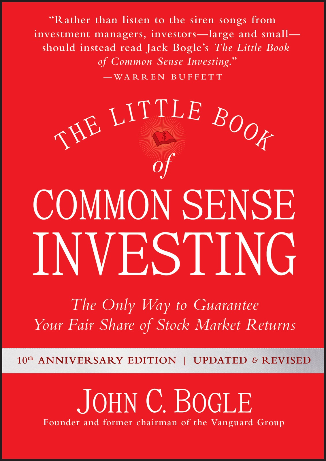Cover of The Little Book of Common Sense Investing by John C. Bogle